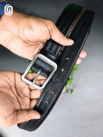 Double Stitch Cow Leather Premium Belt - Image 4